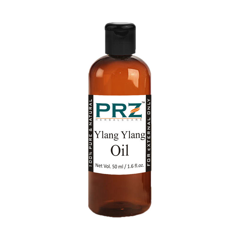 PRZ Ylang Ylang Essential Oil - Pure Natural For Aromatherapy, Skin & Hair Care