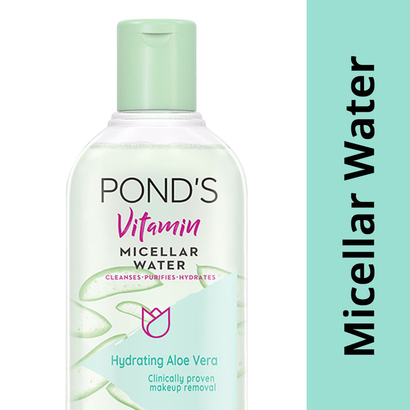 Ponds Vitamin Micellar Water Hydrating Aloe Vera Review Nykaa