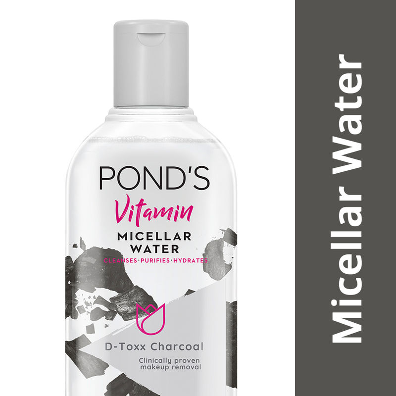 Ponds Vitamin Micellar Water D Toxx Charcoal Review Nykaa