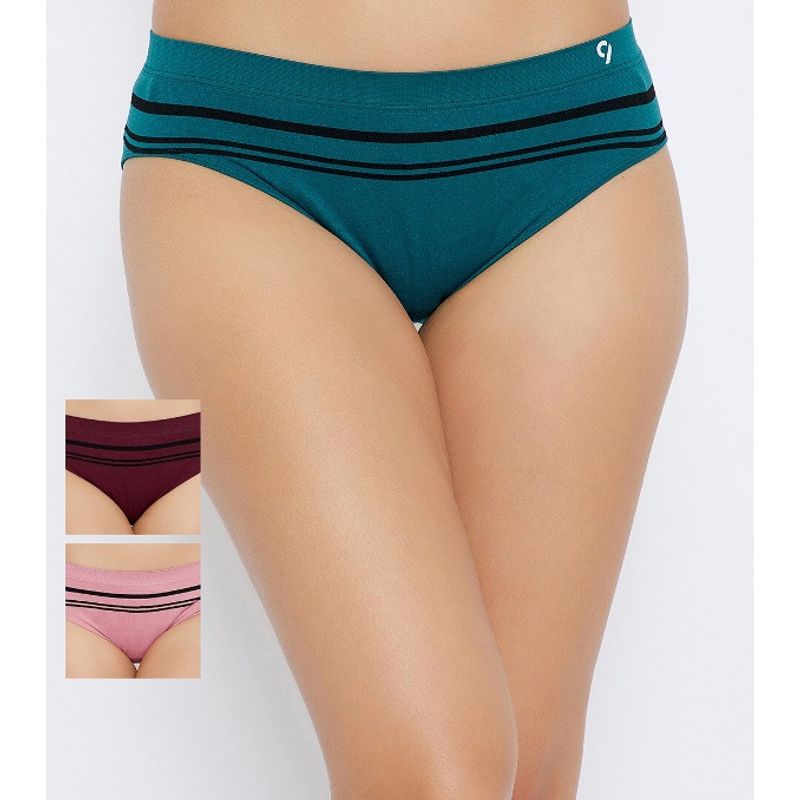 Buy C9 Airwear Multicolor Striped Panty (Pack of 6) for Women Online @ Tata  CLiQ