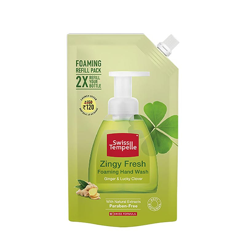 Swiss Tempelle Handwash Foam Zingy Fresh
