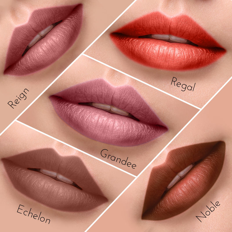 Makeup Revolution Retro Luxe Matte Lip Kit At Nykaacom