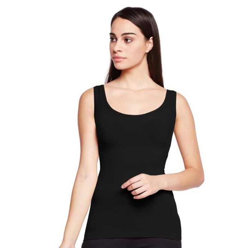 Bodycare Black Colour Tummy Shaper Camisole - (M)
