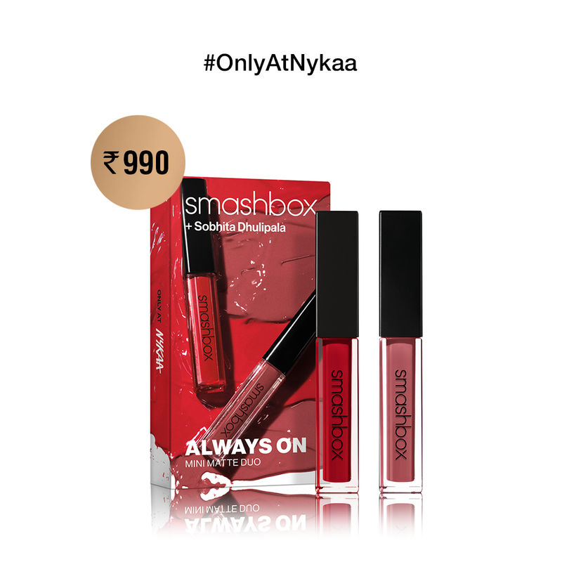 Smashbox Always On Mini Matte Duo x Sobhita - Bawse (Deep ...