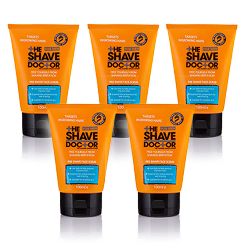 The Shave Doctor Face Wash Scrub - Packs of 5