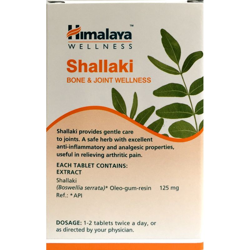 Himalaya Wellness Shallaki For Joint Pain 60 Tablets Buy Online in United Arab Emirates at