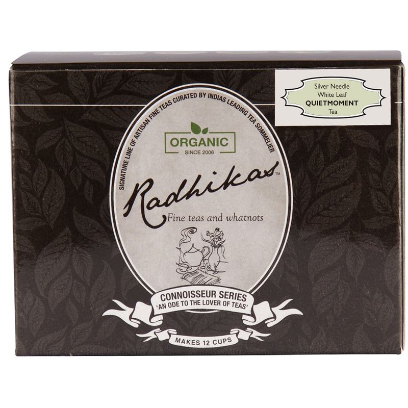 Radhikas Silver Needle White Leaf Quite Moment Tea