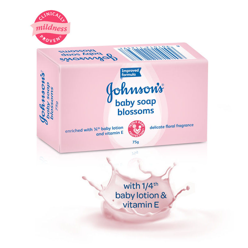 johnson baby soap pink
