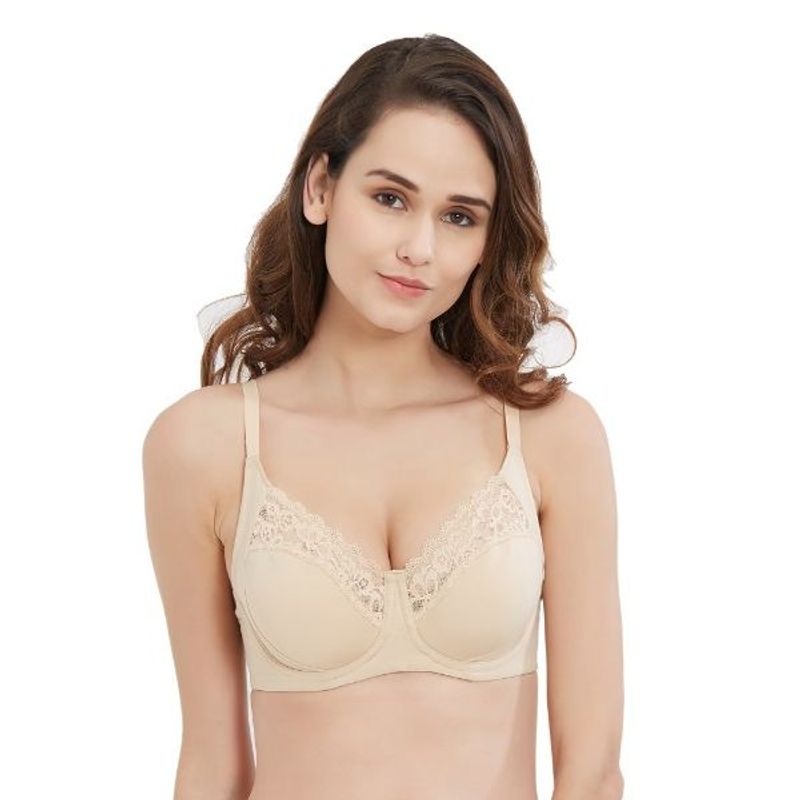 SOIE Full Coverage Wired Soft Cup Bra - Nude (32B)