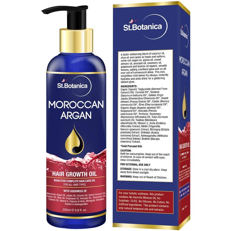 Stbotanica Moroccan Argan Hair Growth Oil