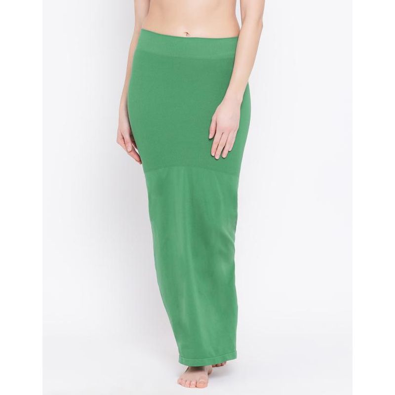 Clovia Saree Shapewear - Green (XL)