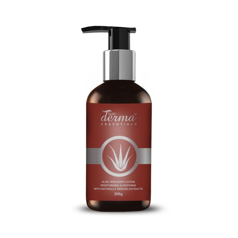 True Derma Essentioals Aloe Vera Moisturizing & Soothing Body Lotion