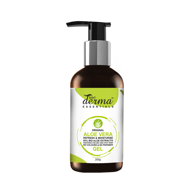 True Derma Essentials 92% Bio Active Aloe Extracts Refreshing & Moisturizing Gel