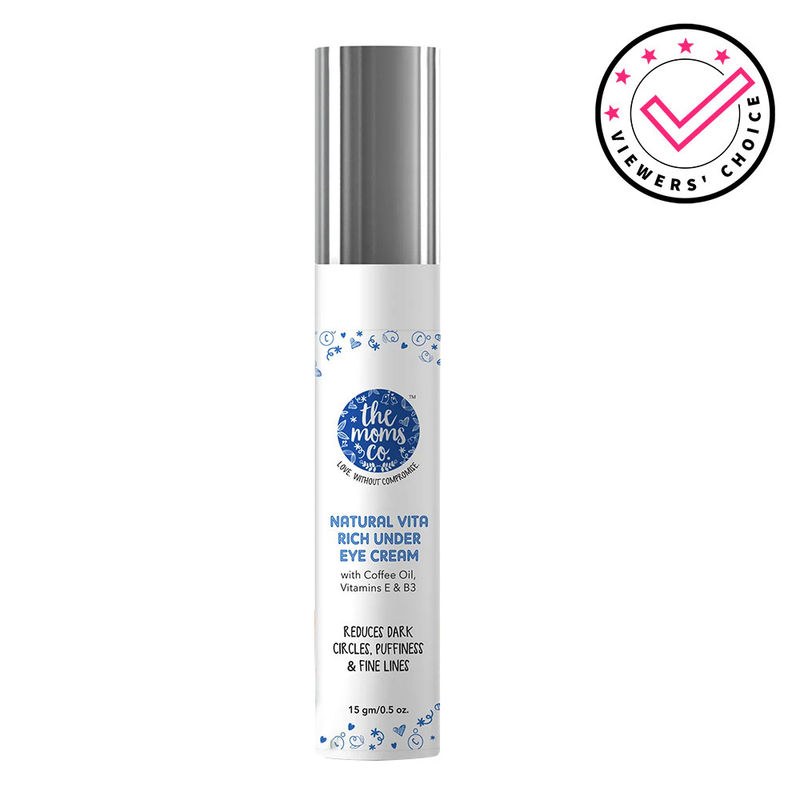 The Moms Co. Natural Vita Rich Under Eye Cream With Coffee Oil Vitamin
