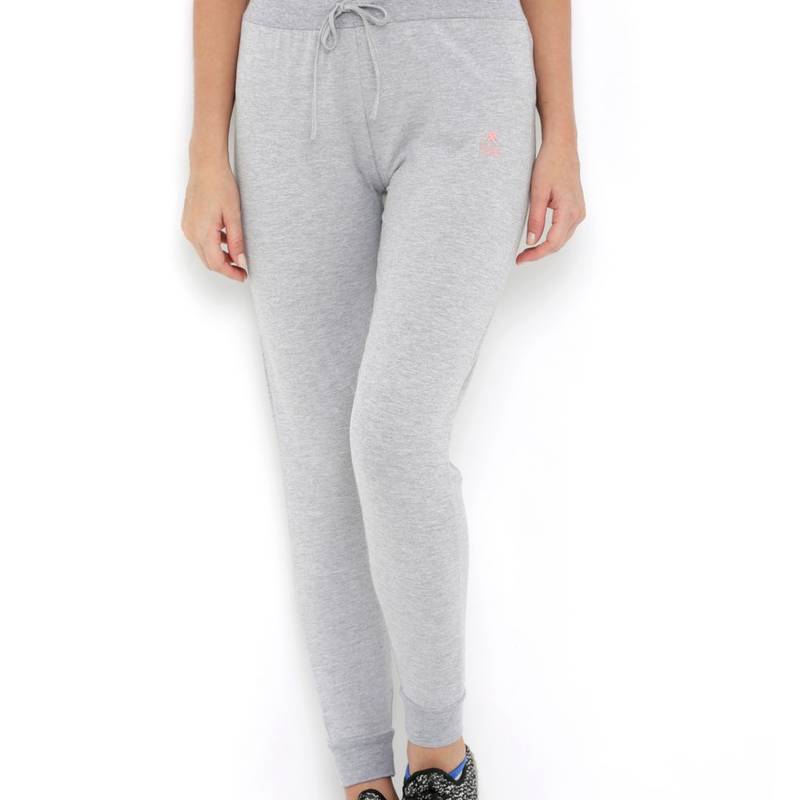 Tuna London Classic Jogger Track Pants For Women - Grey (L)