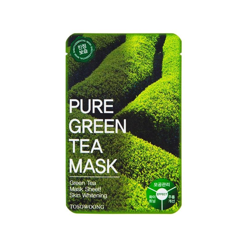 Tosowoong Pure Green Tea Mask Sheet