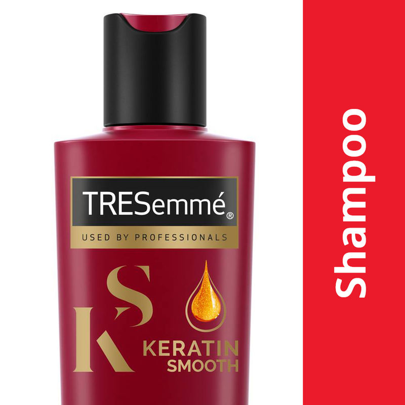 Tresemme Keratin Smooth With Argan Oil Shampoo Review Nykaa The tresemme keratin smooth shampoo,system your transforms hair, making your hair gorgeously sleek read to know more tresemme keratin the shampoo comes in a kind of cylindrical bottle, like all the other tresemme shampoos. tresemme keratin smooth with argan oil