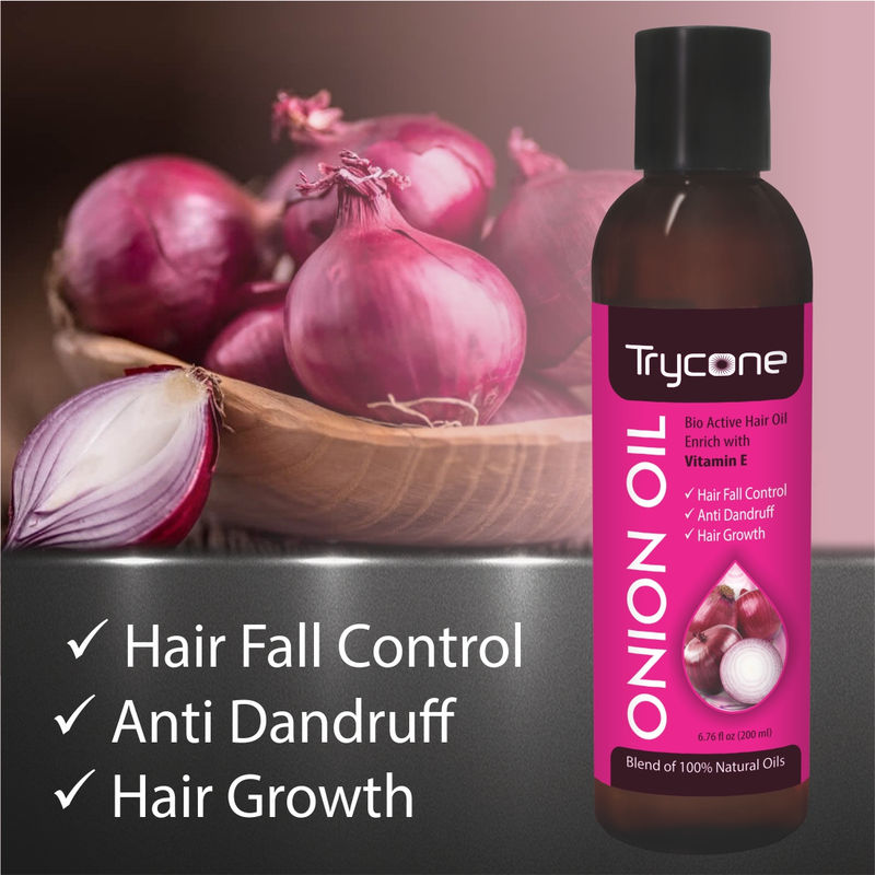 Trycone Onion Vitamin E Hair Oil At Nykaa Com At Best Price