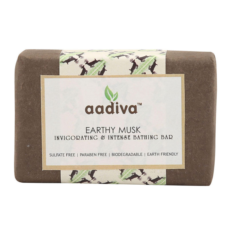 Aadiva Earthy Musk Sulfate Free Soap