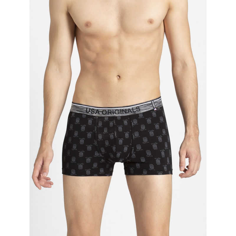 jockey men's printed trunks