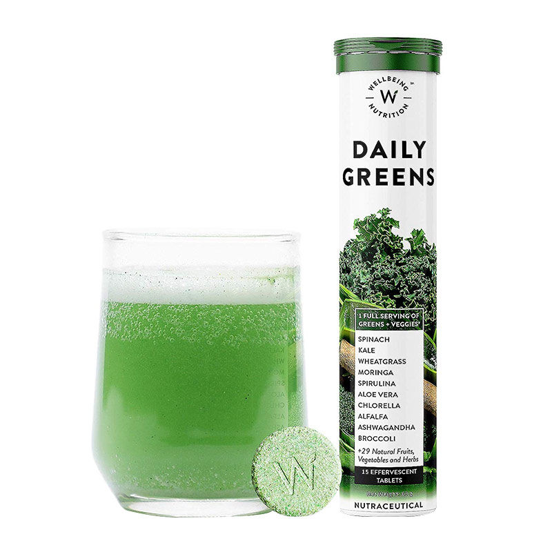 Wellbeing Nutrition Daily Greens Multivitamin Buy Wellbeing Nutrition