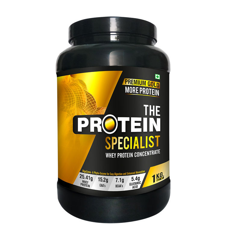 The Protein Specialist Premium Gold Whey Protein Concentrate Chocolate Flavour Powder