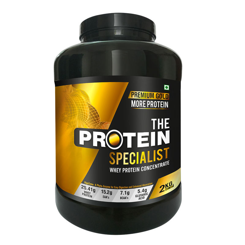 The Protein Specialist Premium Gold Whey Protein Concentrate Chocolate Flavour Powder