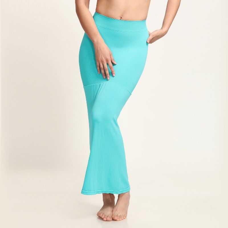 Buy Zivame Mermaid Saree Shapewear With Flare - Turquoise Online