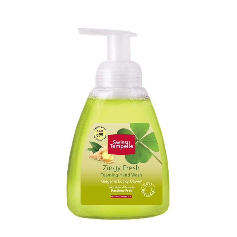 Swiss Tempelle Handwash Foam Zingy Fresh