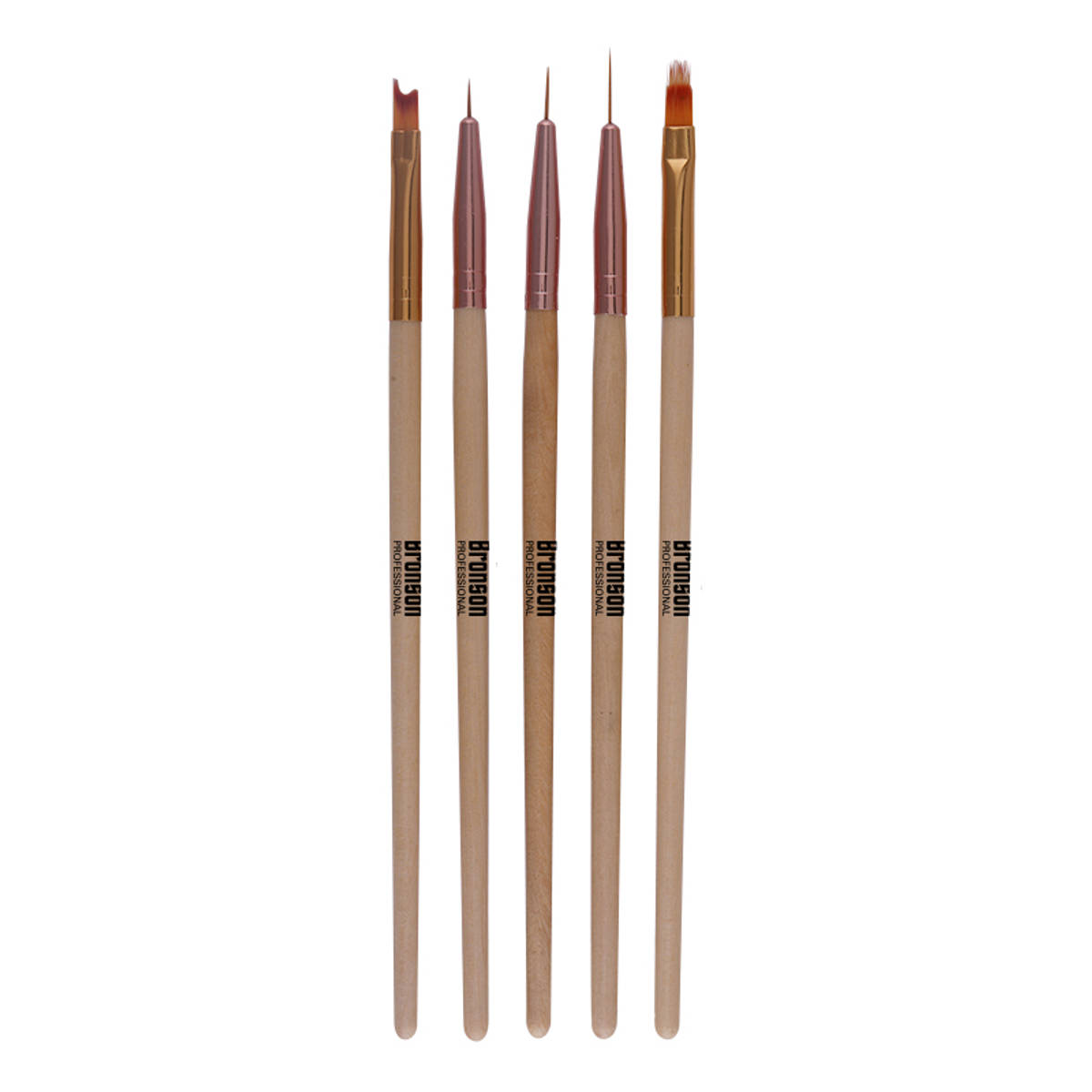 Bronson Professional Nail Art Ombre Brush and Gel Liner Brus...