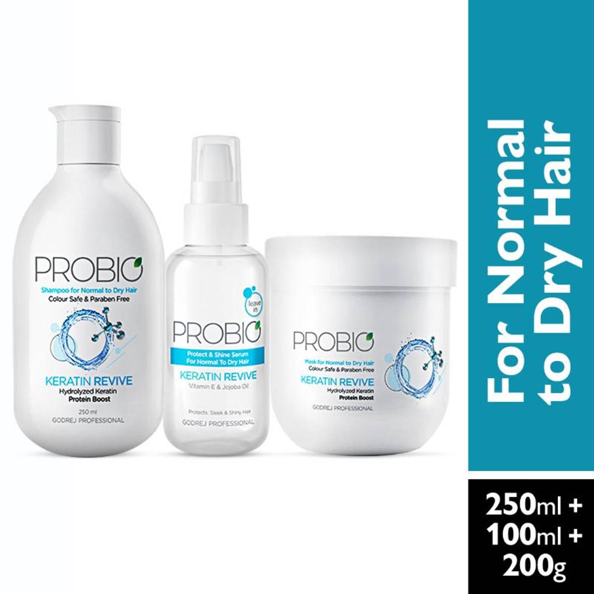 Godrej Professional Keratin Rich Shampoo & Mask With Hydroly...