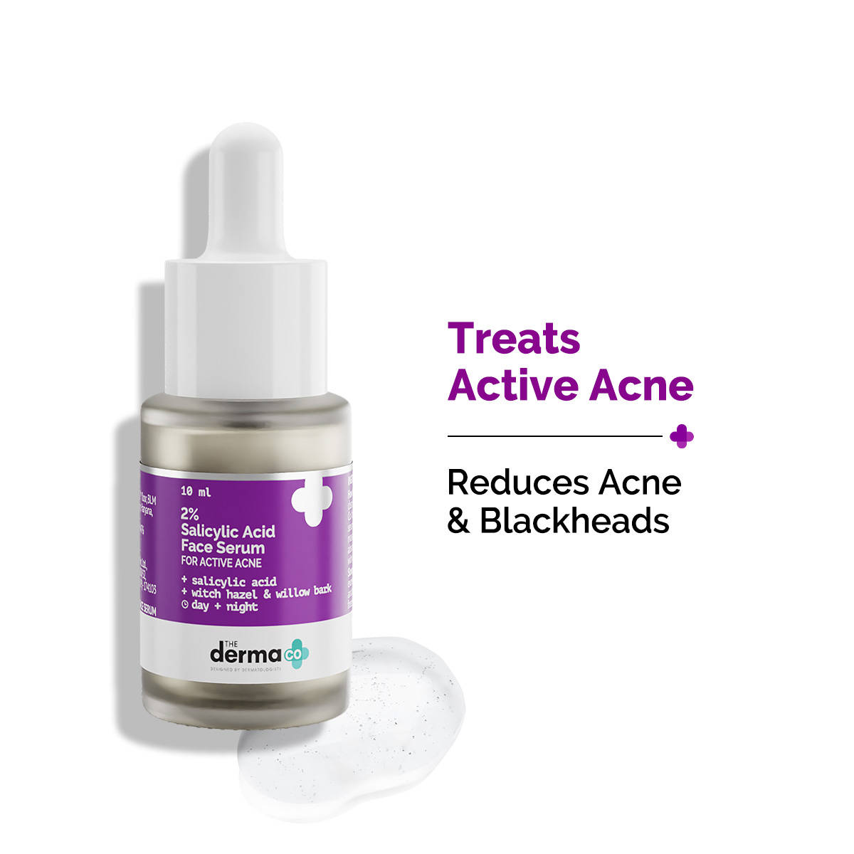 The Derma Co 2% Salicylic Acid Serum With Witch Hazel & Will...