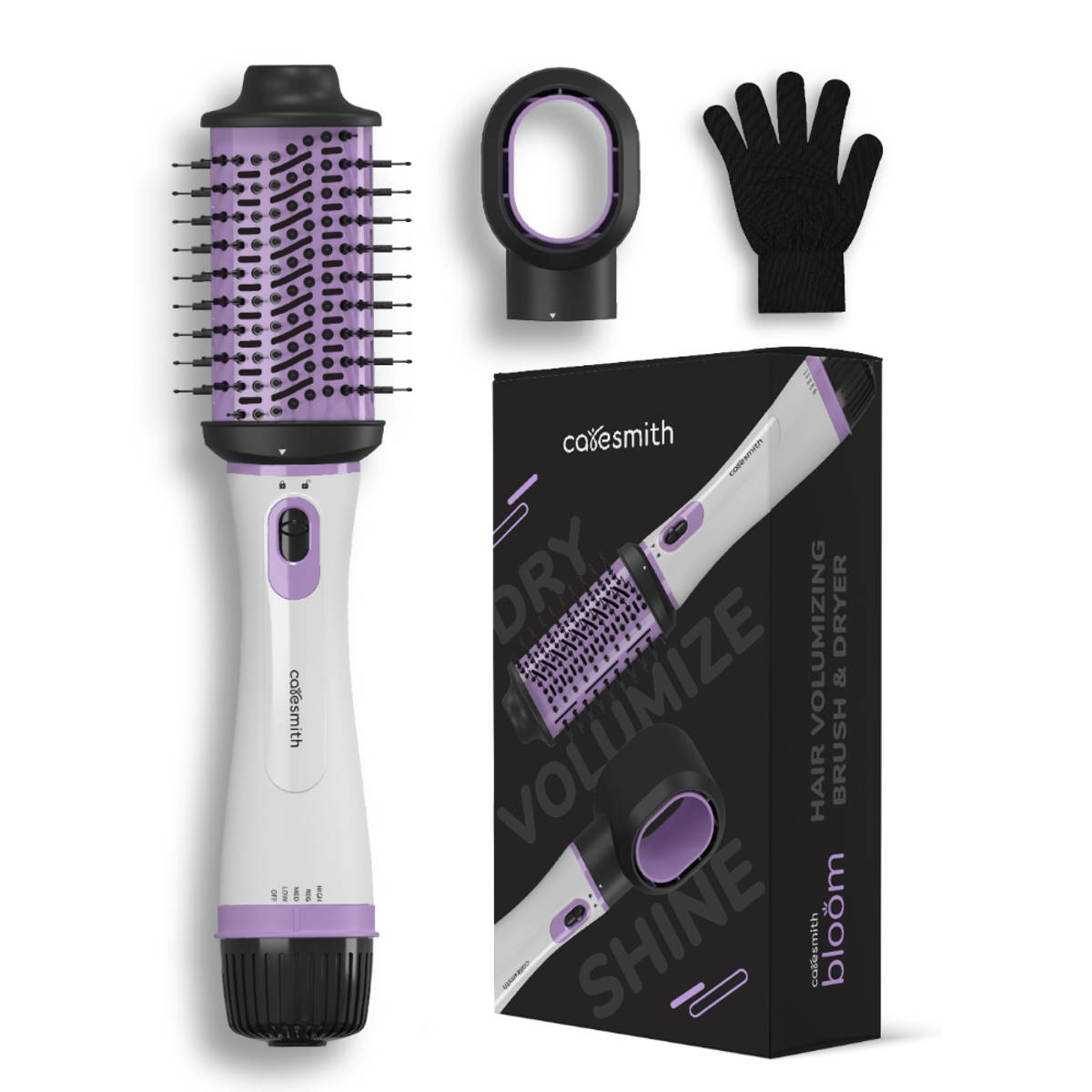 Caresmith Bloom 2 In 1 Hair Volumizer Brush & Dryer