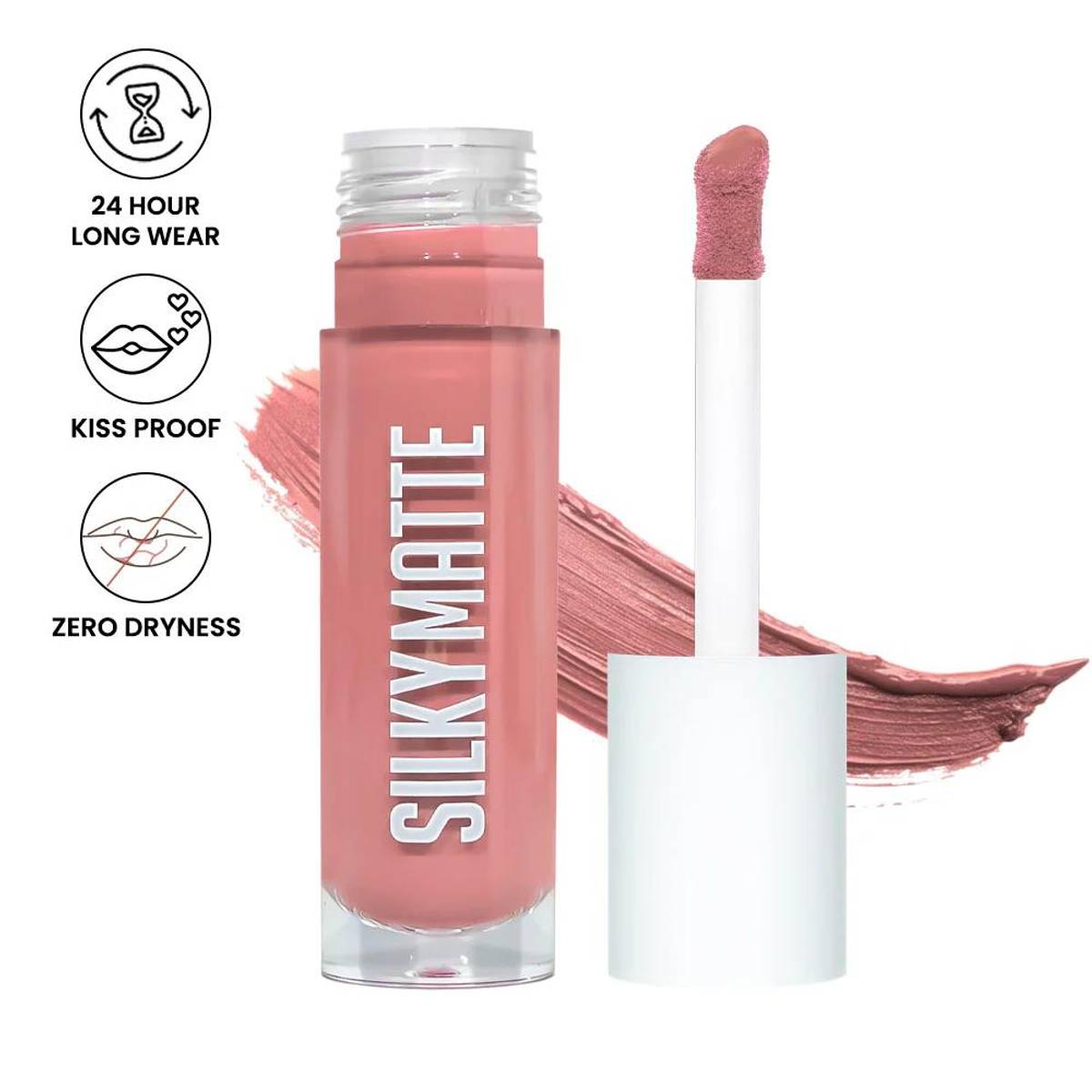 Shopaarel Matte Gloss Liquid Lipstick-24 Long Wear Formula, ...
