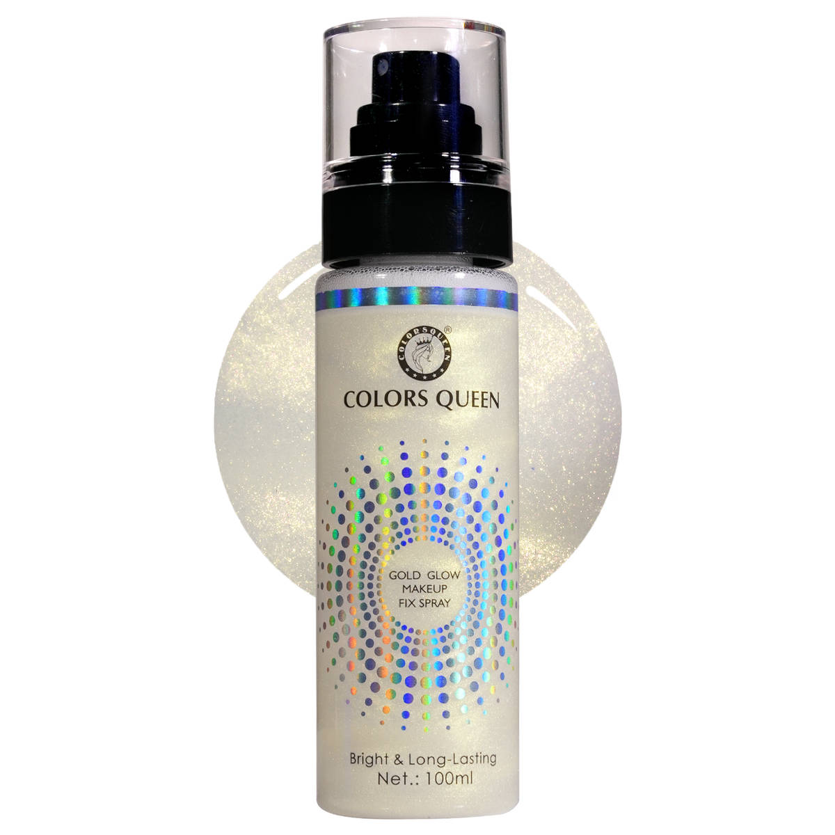 Colors Queen Gold Glow Makeup Fixer Spray
