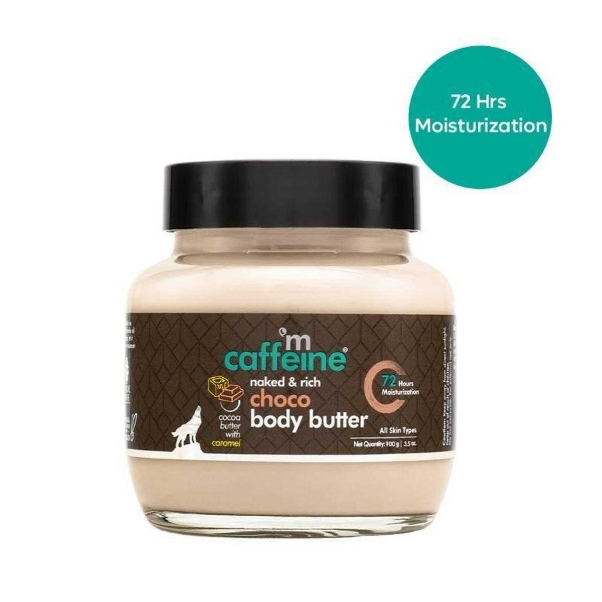 MCaffeine Choco Body Butter - 72Hrs Non-Sticky Moisturizatio...