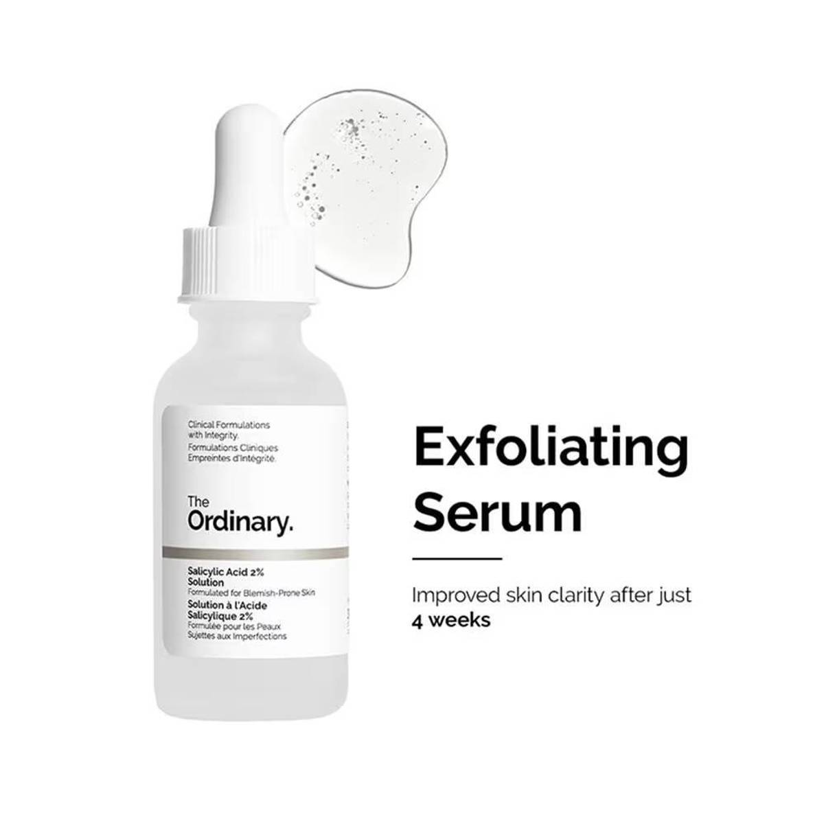 The Ordinary Salicylic Acid 2% Solution Face Serum for Clogg...