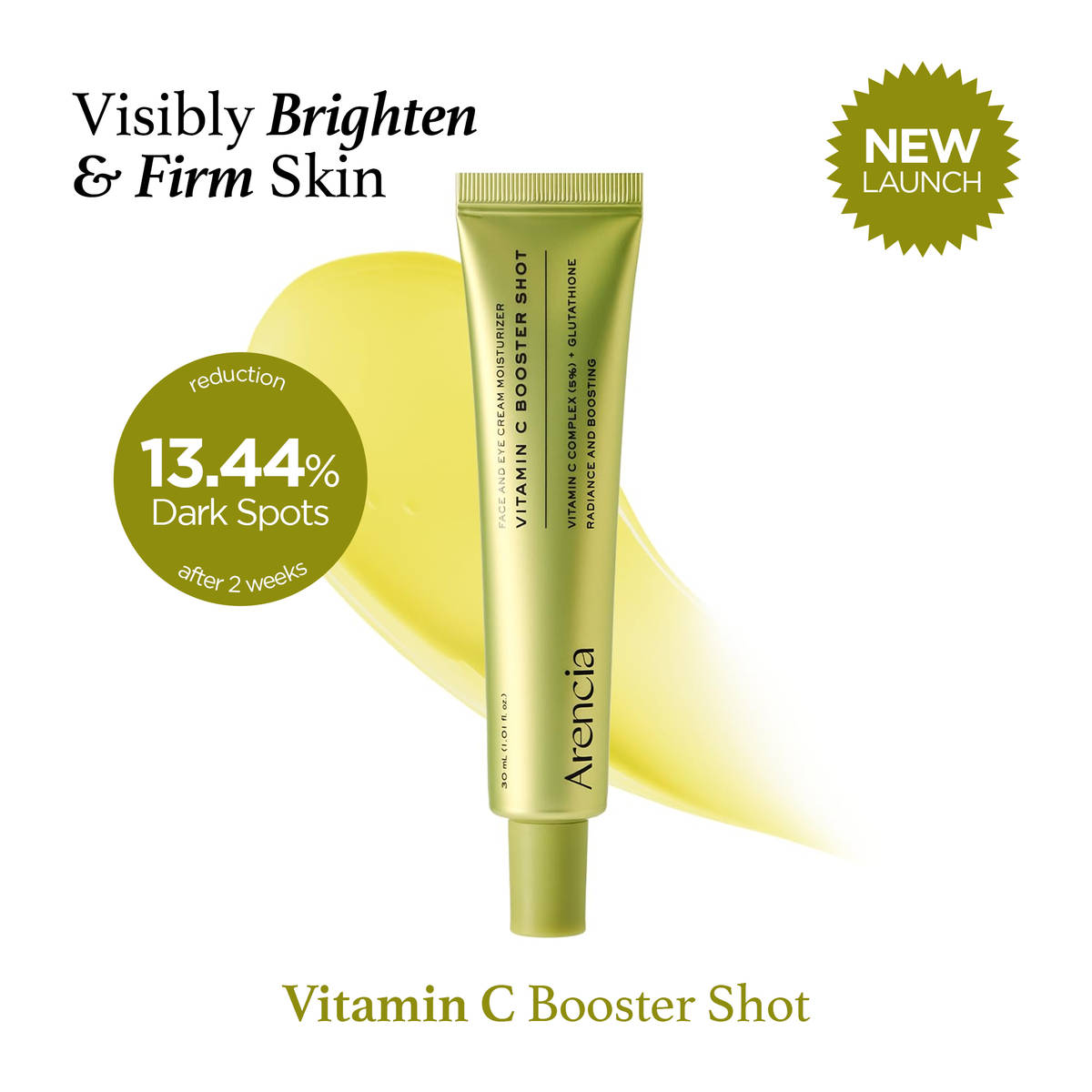 Arencia Vitamin C Booster Shot Serum with 5% Dual Vitamin C ...