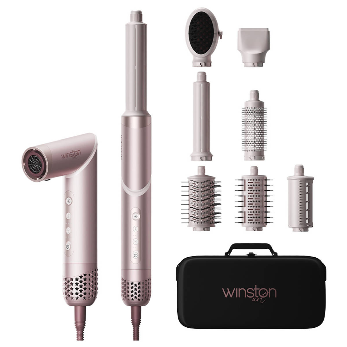 Winston Flexy 8-In-1 Professional Powerful Multi-Styler With...
