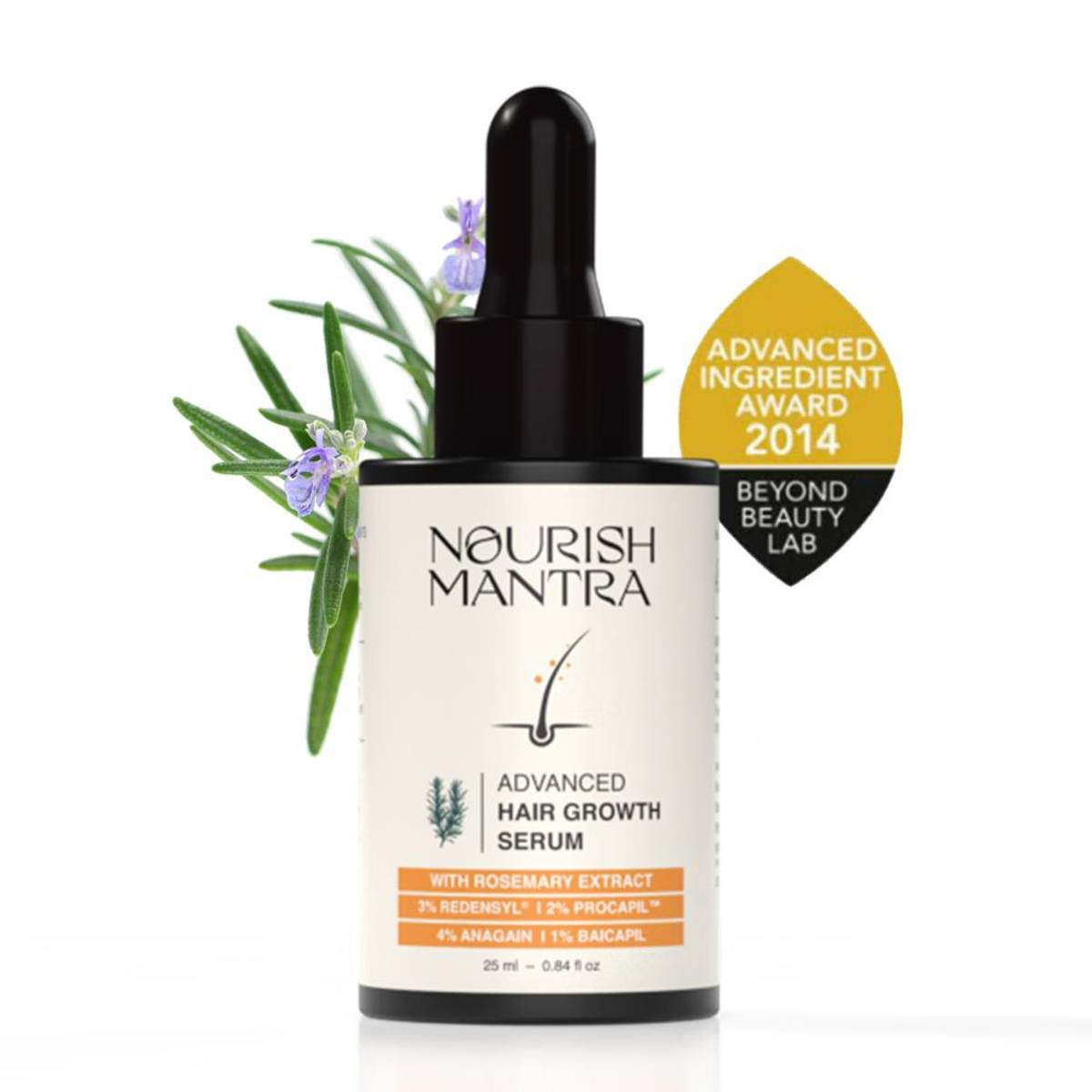 Nourish Mantra Advanced Hair Growth Serum With Rosemary Oil ...