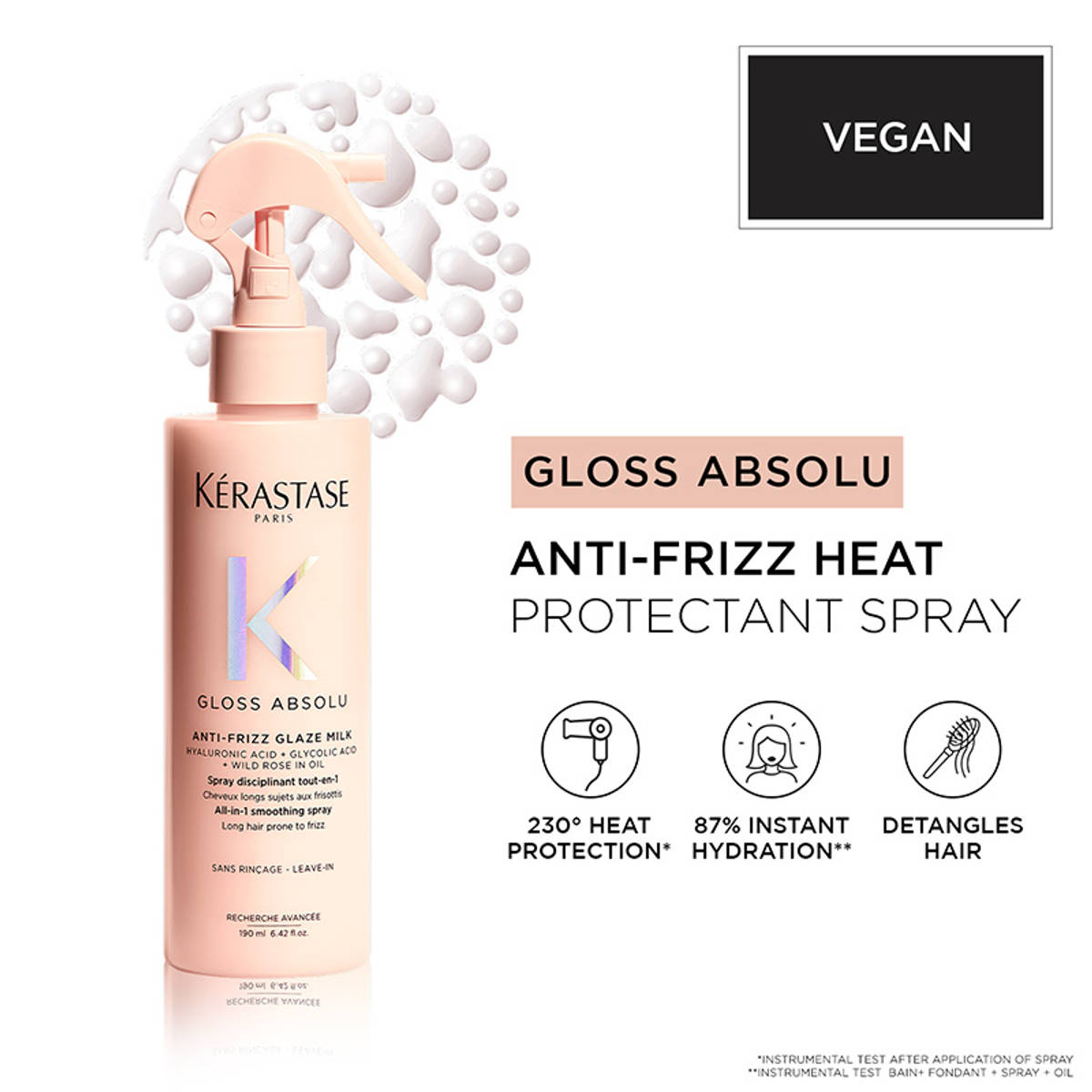 Kerastase Gloss Absolu Anti-Frizz Heat Protectant Spray For ...