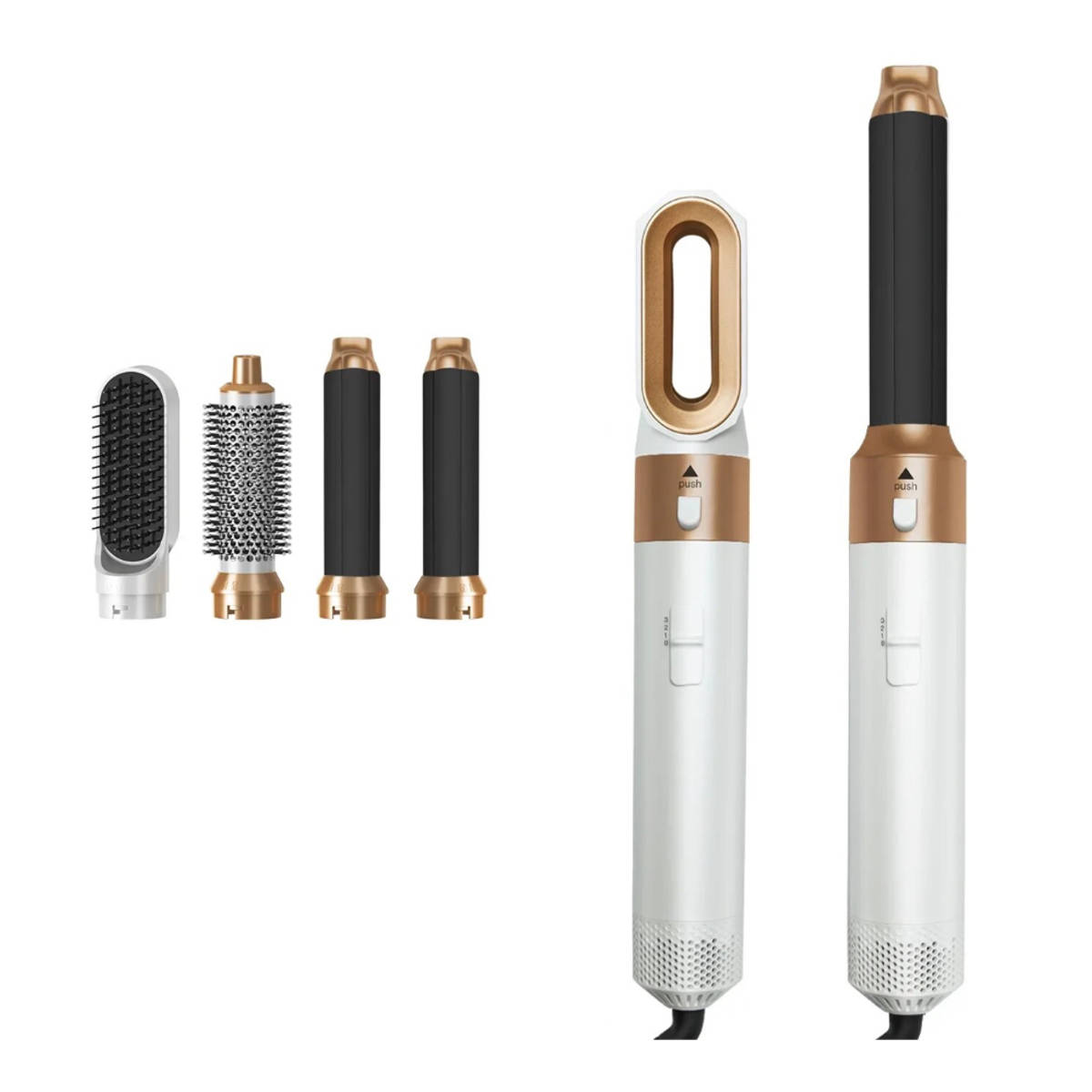 FYOLI 5-In-1 Hair Styler - Blow Brush, Volumizer, Dryer & Ha...
