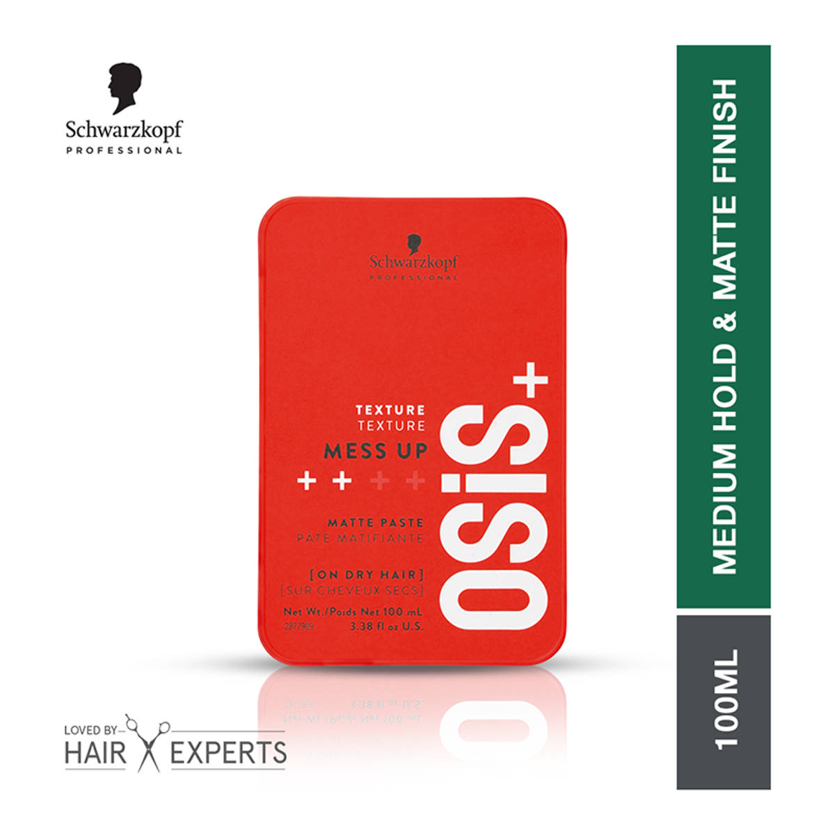 Schwarzkopf Professional OSiS+ Mess Up Hair Styling Matte Pa...