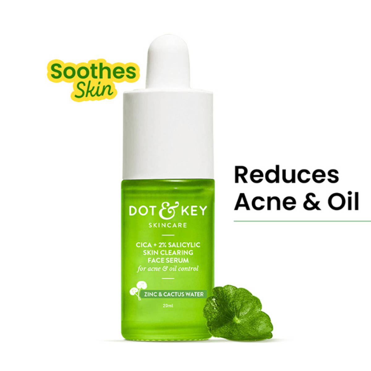 Dot & Key 2% Salicylic Cica Anti Acne Face Serum For Irritat...