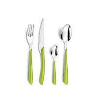 Amefa 24-piece Eclat Green Cutlery Set