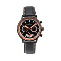 Peter Minuit Soho Classic Luxury Analogue Collection Black Dial Unisex Watche (PM251-A)