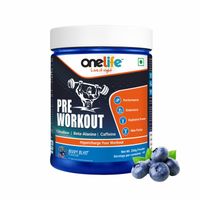 OneLife Pre- Workout Supplement With Zero Added Sugar Berry Blast Flavour