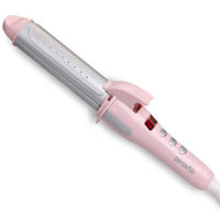 Personic Style-duo Hs 134 2-in-1 Hair Styler, Straightener And Curler (pink)