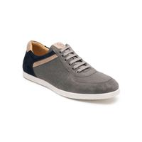 Heel & Buckle London Grey & Navy Blue Sneaker