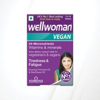 Wellwoman Vegan - Multi Vitamin & Multi Mineral Tablet For Women